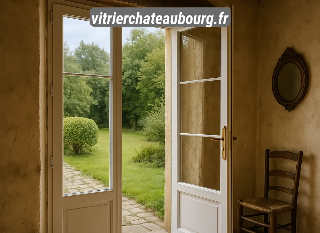 Installation de fenêtre en PVC Châteaubourg