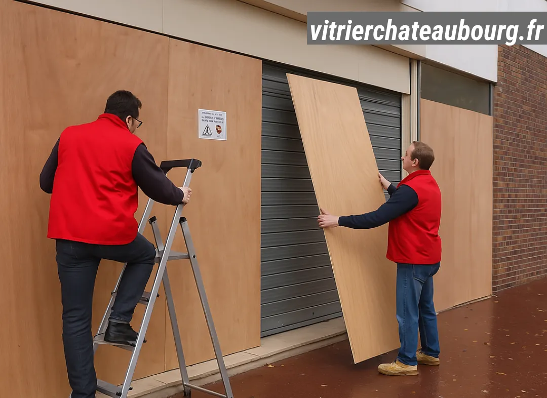 Mise en sécurité fermeture provisoire Châteaubourg
